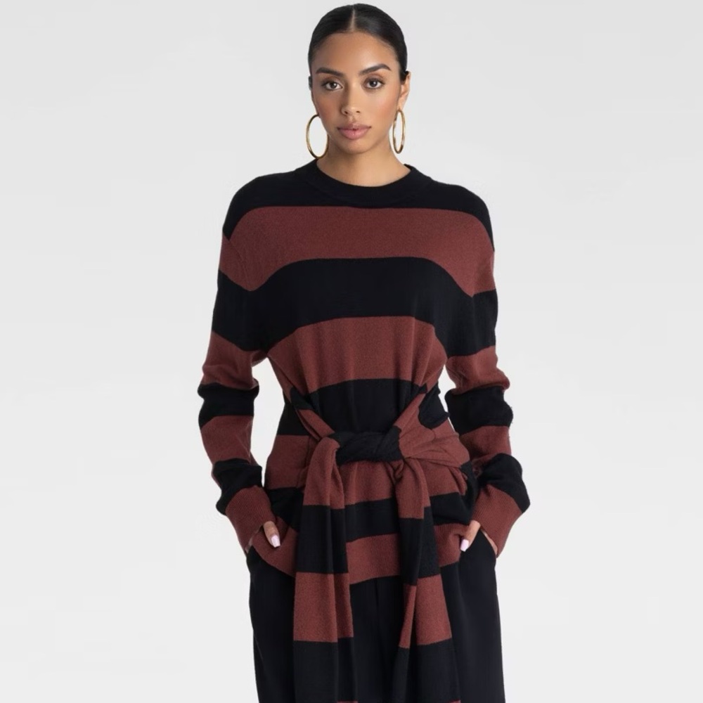 KBB by KAHLANA Women's 'The Wrap Sweater' NWT